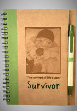 Load image into Gallery viewer, Survivor Notebook