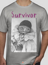 Load image into Gallery viewer, Survivor Basic Gray Tee