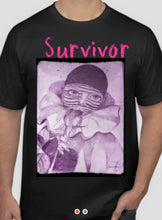 Load image into Gallery viewer, Survivor Mime-Black Tee©