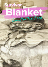 Load image into Gallery viewer, Warm and Snuggly Fleece Survivor Blanket