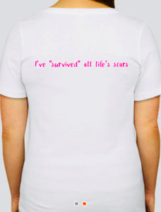 Survivor V neck Tee's©