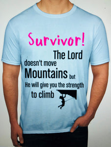 Survivor- "Word Play Tees- Mountains"