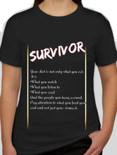 Load image into Gallery viewer, Survivor- &quot;V-Neck-Word Play Tee&quot;